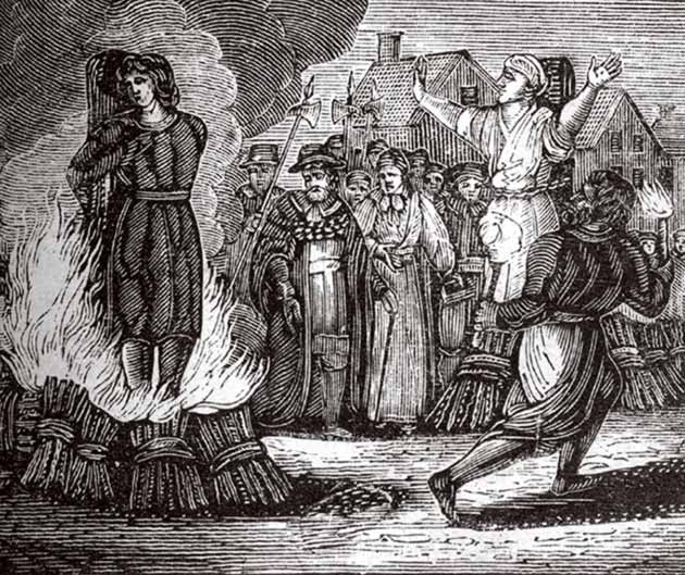 THIS illustration from a mid-19th century book shows a so-called witch being burnt at the stake. (Photo: Robert Benner on Flikr) THIS illustration from a mid-19th century book shows a so-called witch being burnt at the stake. (Photo: Robert Benner on Flikr)
