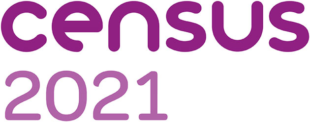 The Census 2021 logo The Census 2021 logo