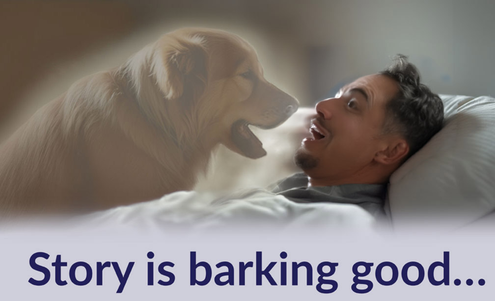 Story is barking good…