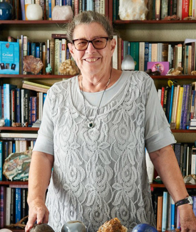 Judy was voted the Kindred Spirit Mind, Body, Spirit personality of the year in 2014. (Photo: Judy Hall) Judy was voted the Kindred Spirit Mind, Body, Spirit personality of the year in 2014. (Photo: Judy Hall)